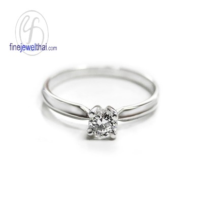 แหวนเพชร แหวนแพลทินัม แหวนหมั้นเพชร แหวนแต่งงาน -R1183DPT